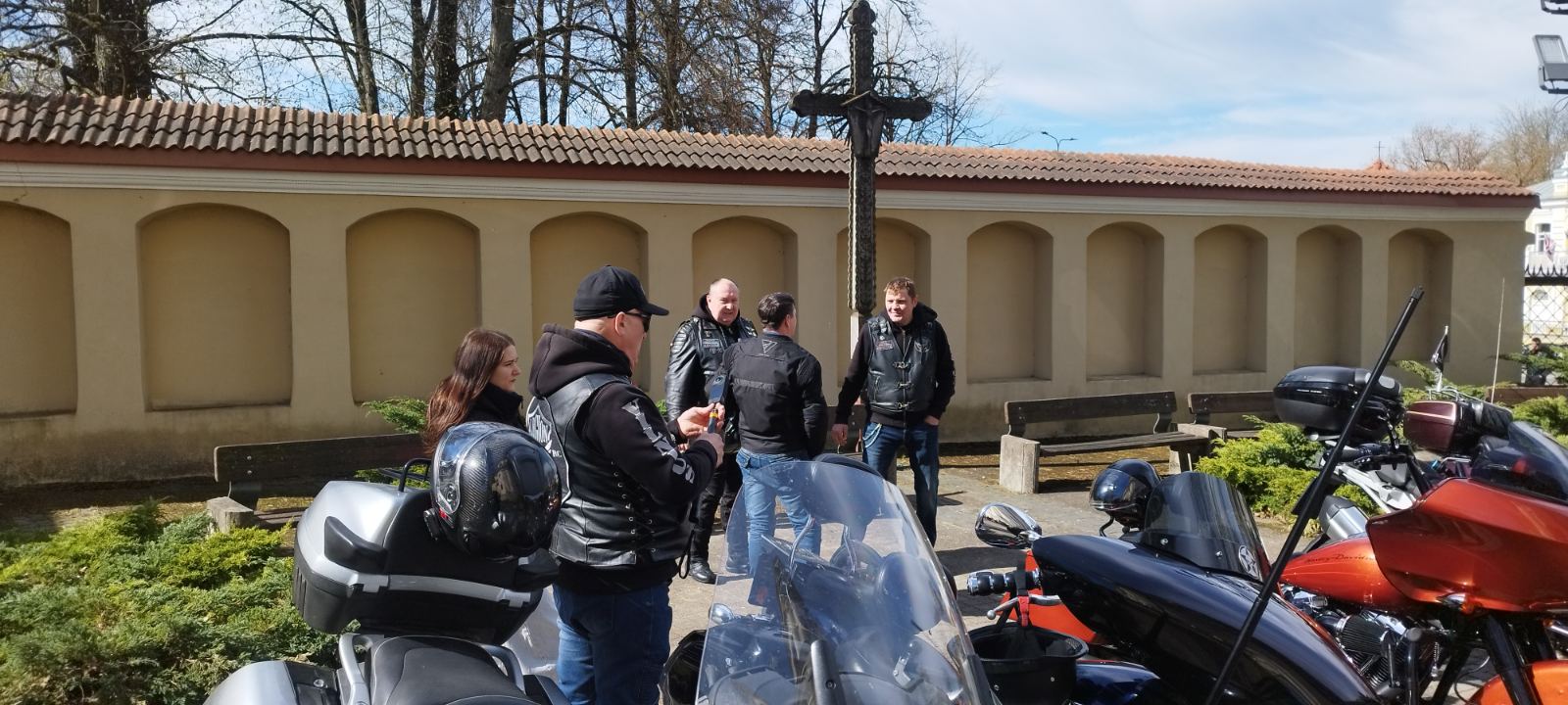 Šv. Mišios už motociklininkų bendruomenę ir motociklų pašventinimas