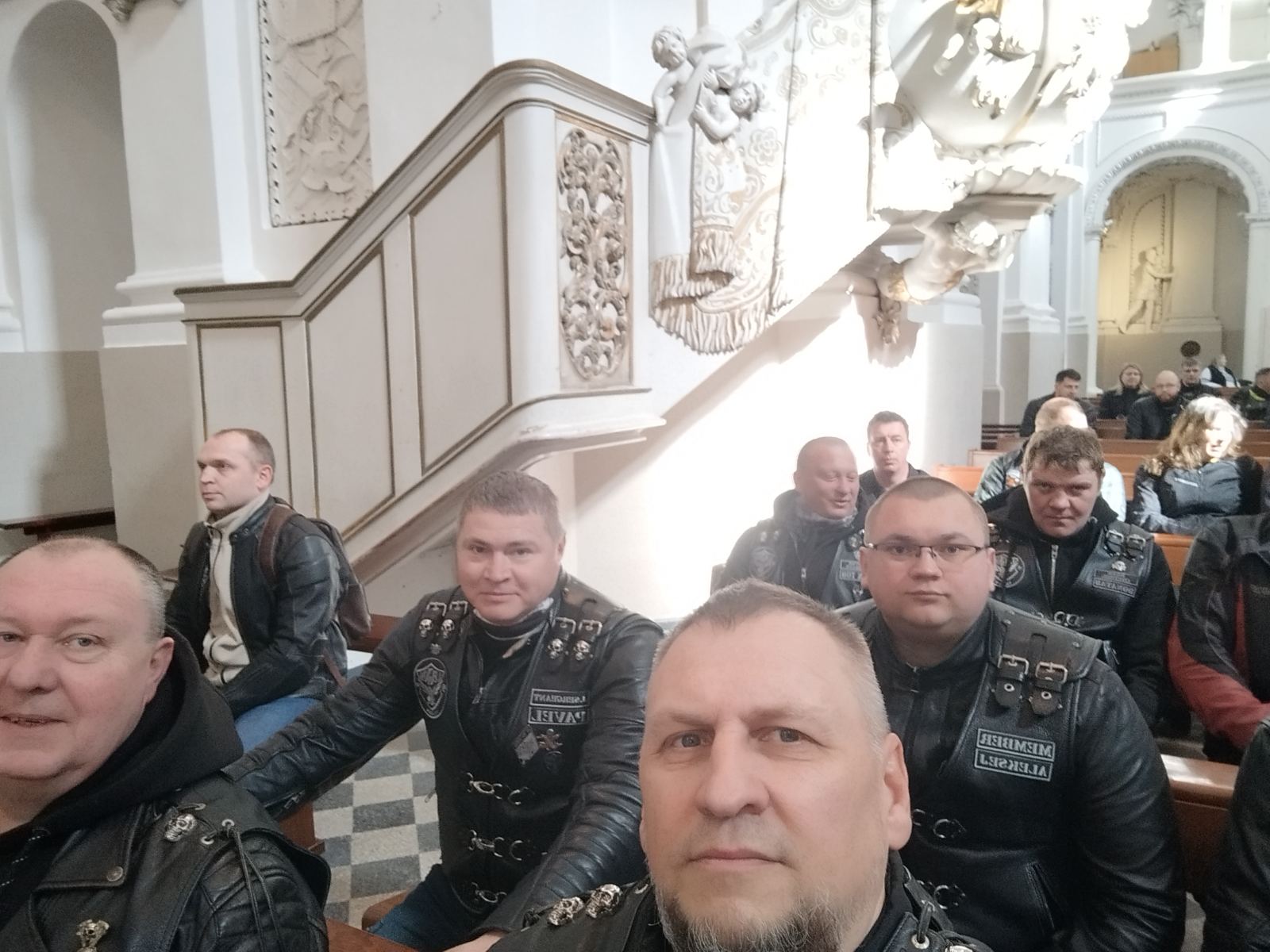Šv. Mišios už motociklininkų bendruomenę ir motociklų pašventinimas