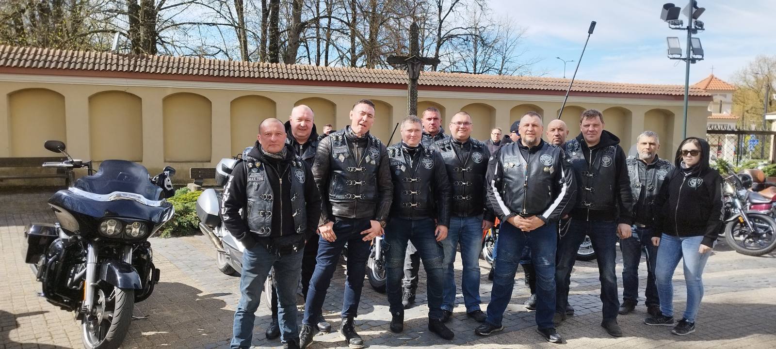 Šv. Mišios už motociklininkų bendruomenę ir motociklų pašventinimas