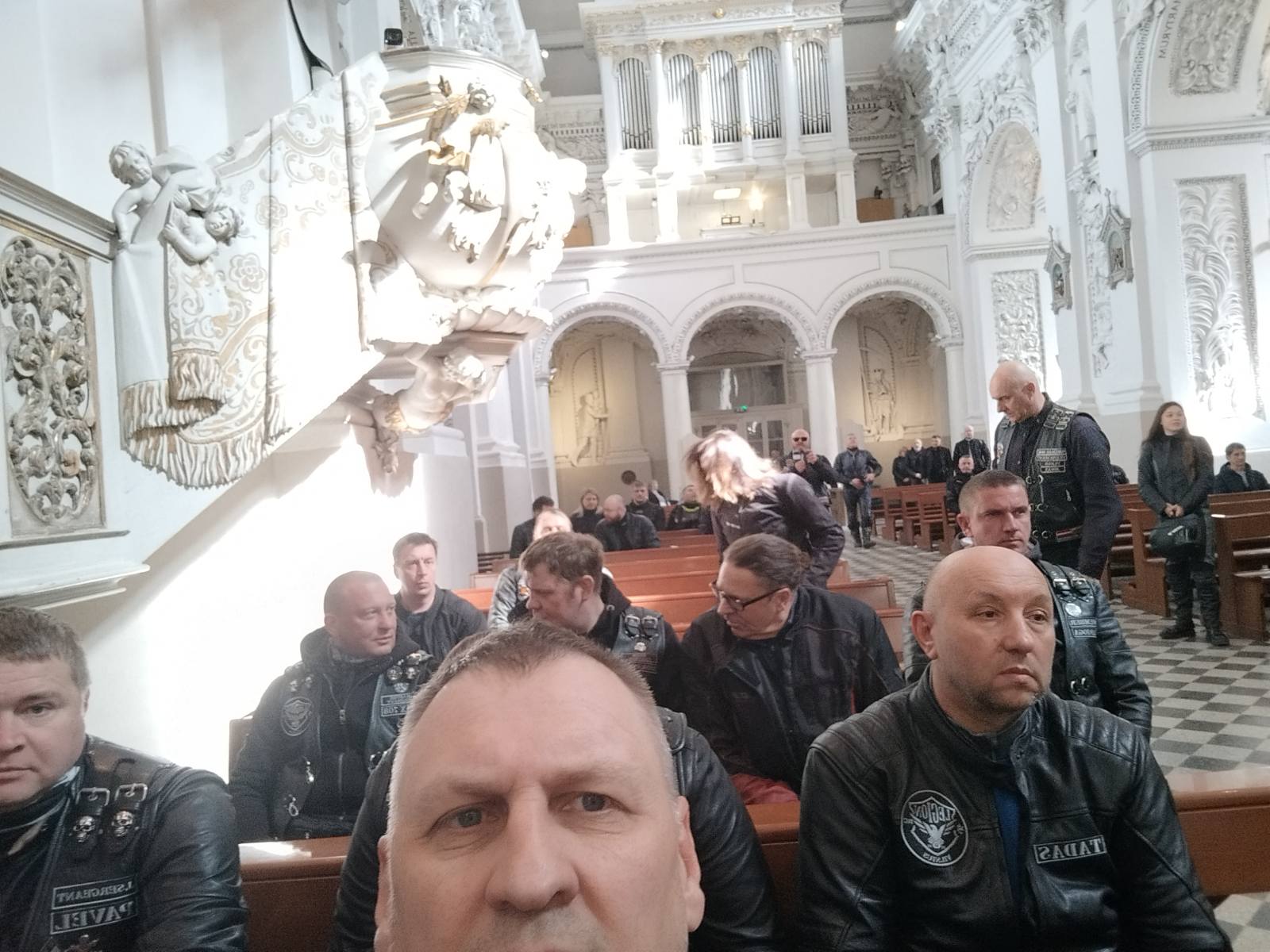 Šv. Mišios už motociklininkų bendruomenę ir motociklų pašventinimas