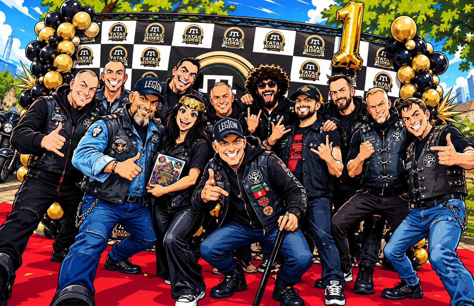 Tatar Riders gimtadienis